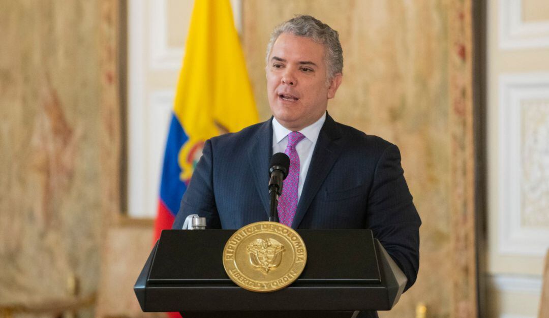 Iván Duque, presidente de Colombia