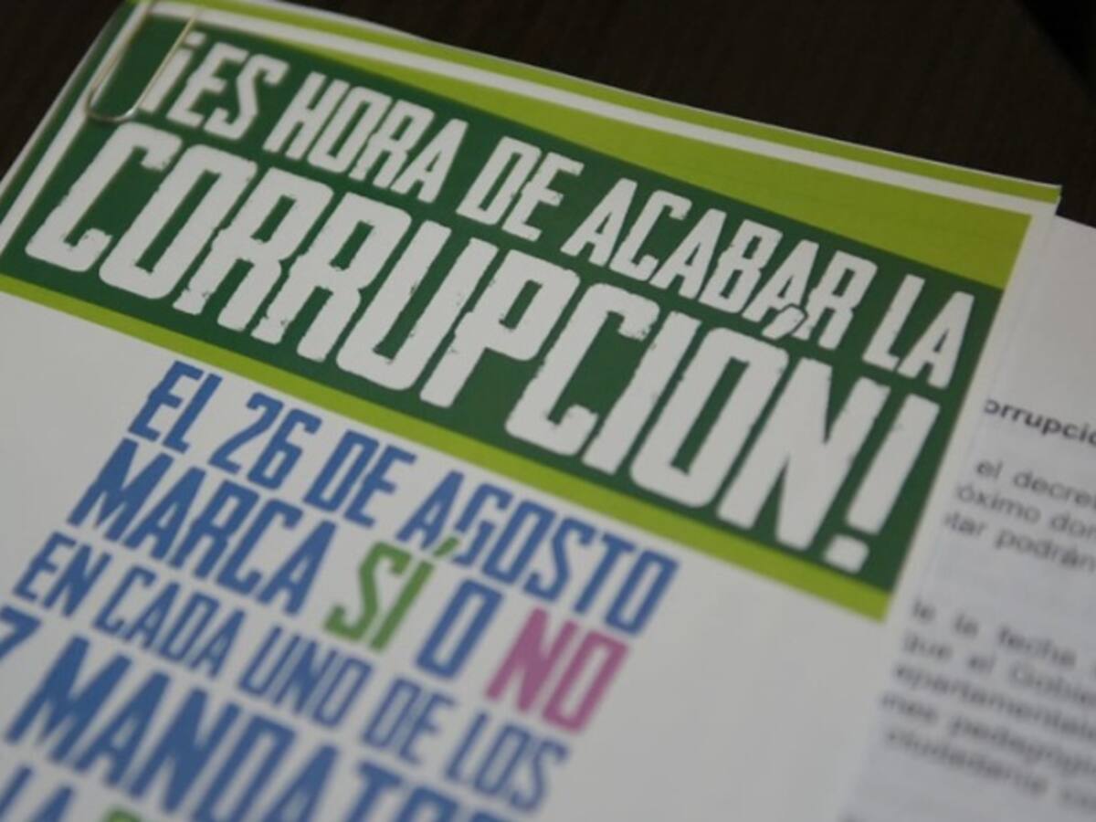 Gobierno hará comité de garantías para la consulta anticorrupción