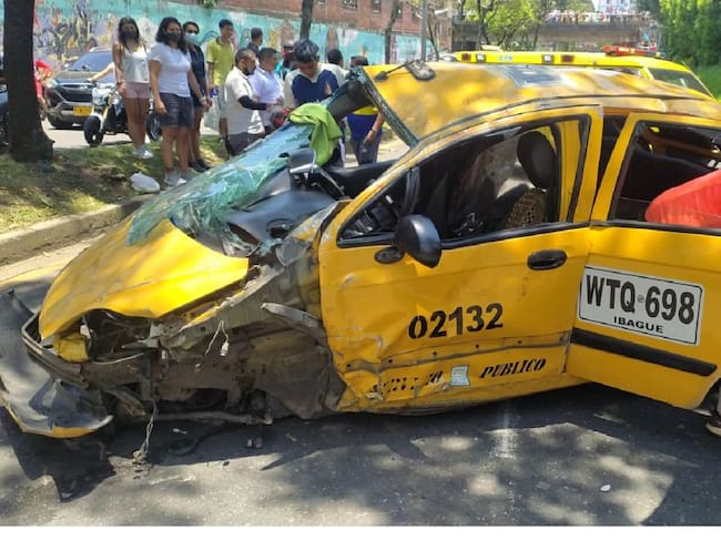 Accidente de tránsito en Ibagué