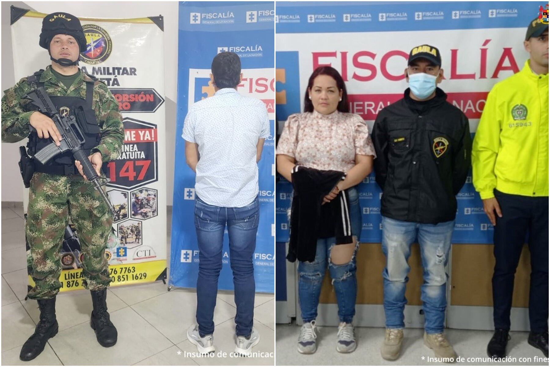 Capturados por caso de secuestro