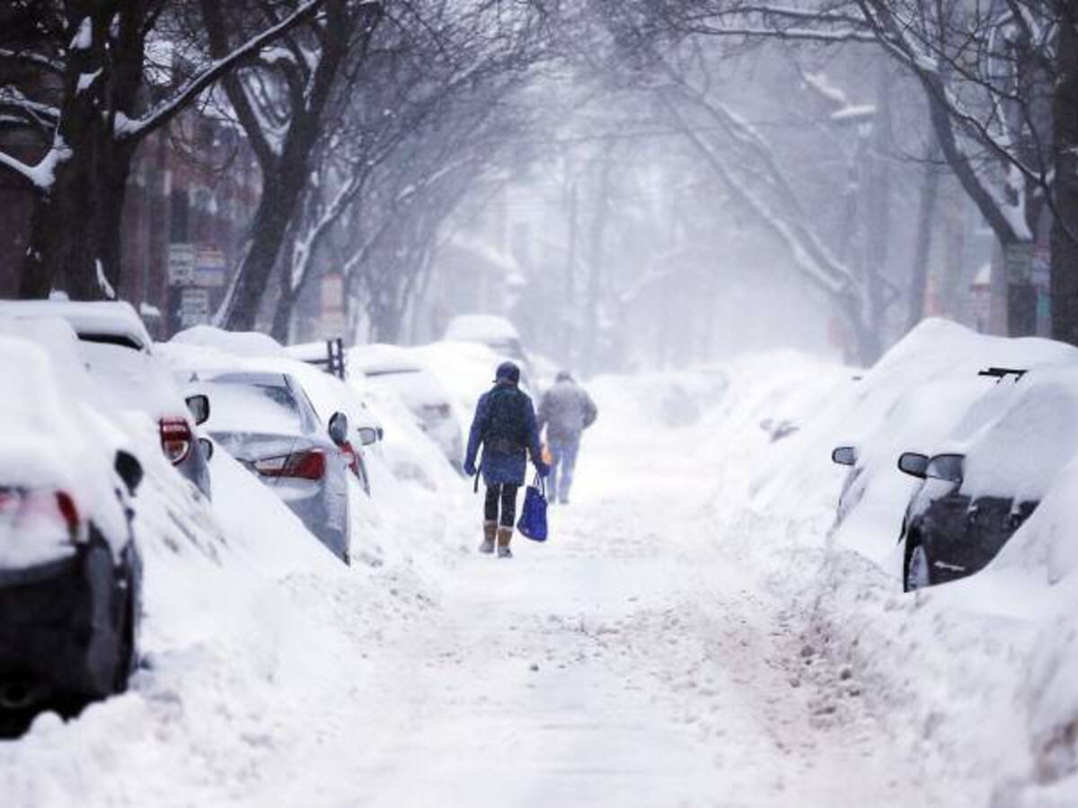 Alerta en la costa Este de Estados Unidos por una gran tormenta de nieve