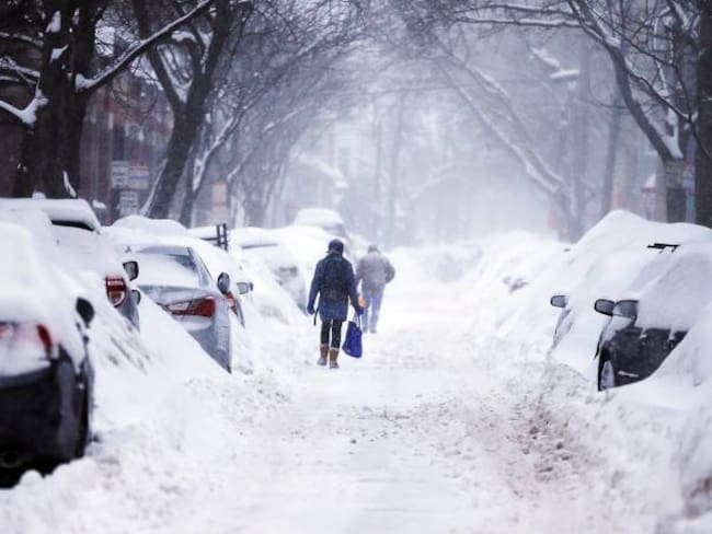 Alerta en la costa Este de Estados Unidos por una gran tormenta de nieve