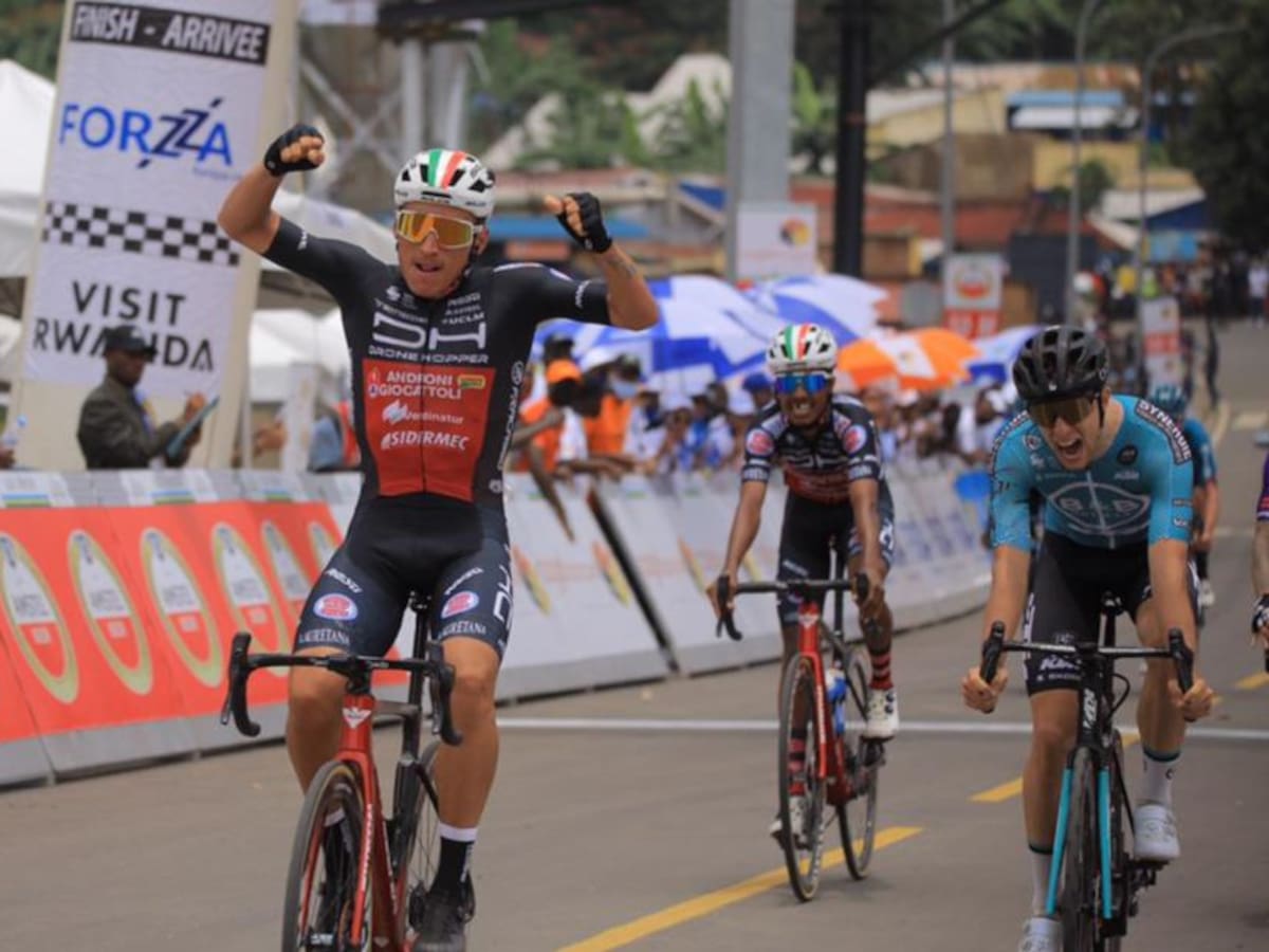 Jhonatan Restrepo se impone en la etapa 2 de Ruanda y es el nuevo líder