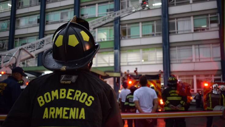 Capitán José Augusto Montoya, bombero Armenia
