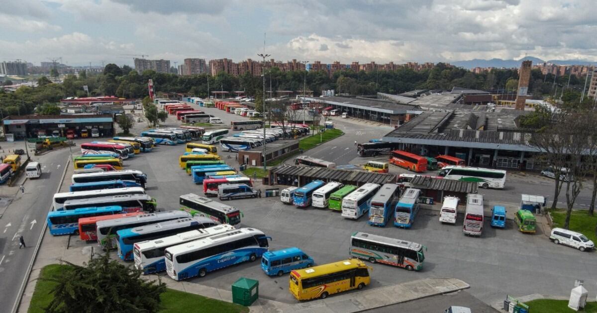 190.000 viajeros se movilizarán a través de la Terminal de Transporte de Bogotá este puente festivo