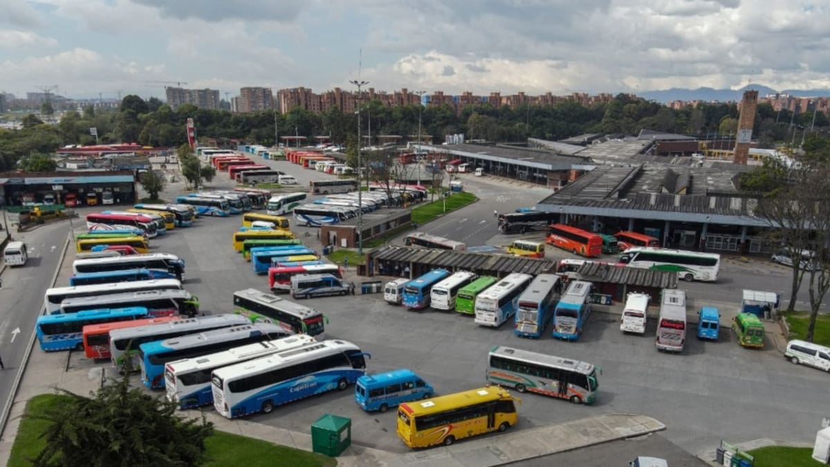 190.000 viajeros se movilizarán a través de la Terminal de Transporte de Bogotá este puente festivo