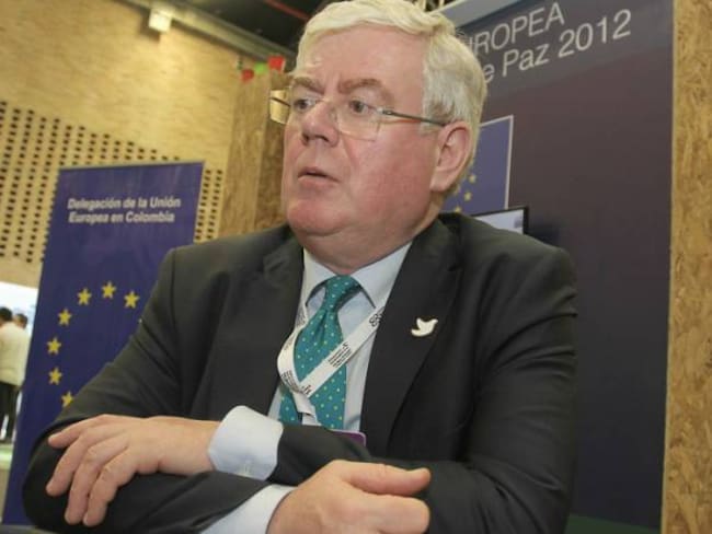 Eamon Gilmore, enviado especial de la Unión Europea para el proceso de paz.
