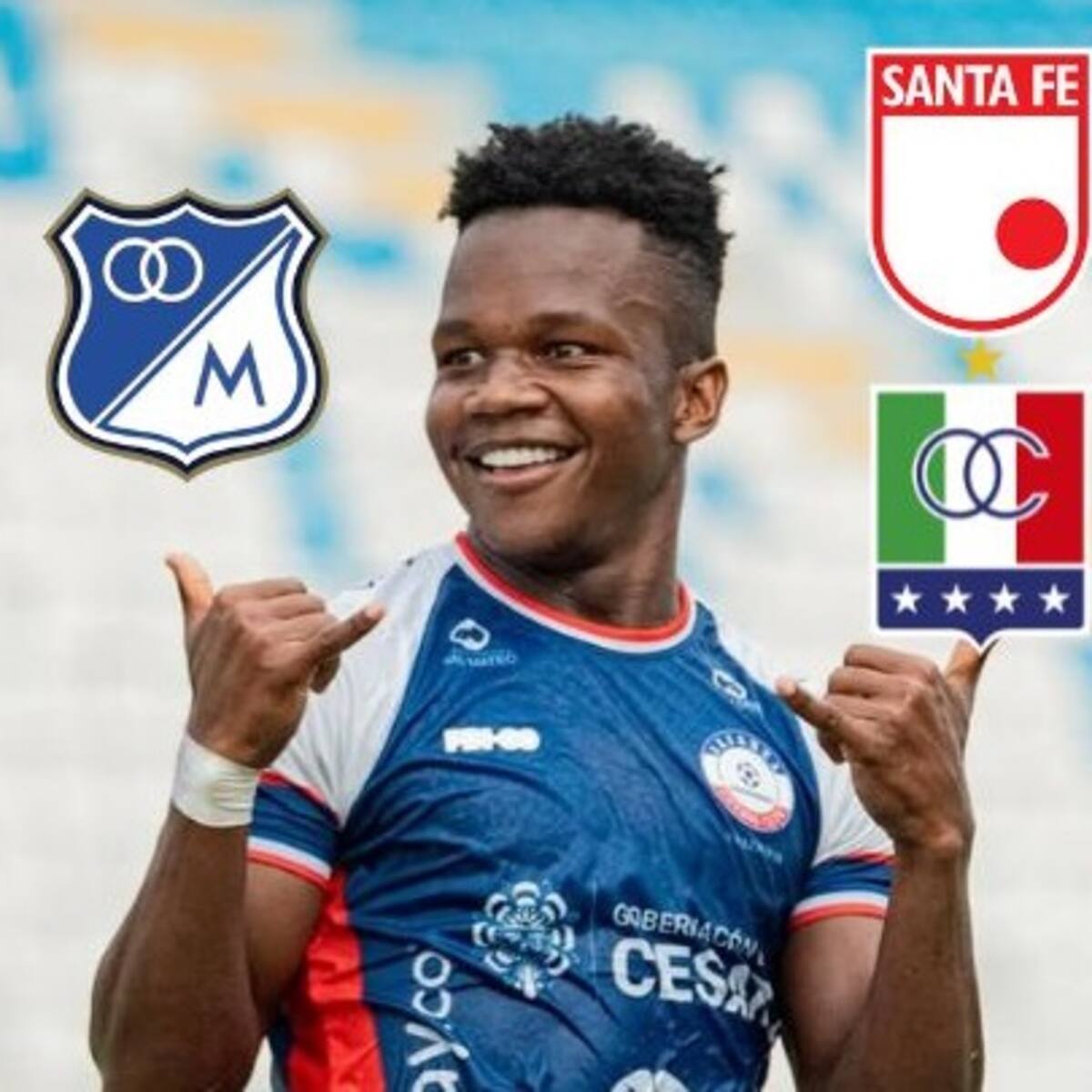 Millonarios, Santa Fe y Once Caldas se pelean por el fichaje de figura de Alianza