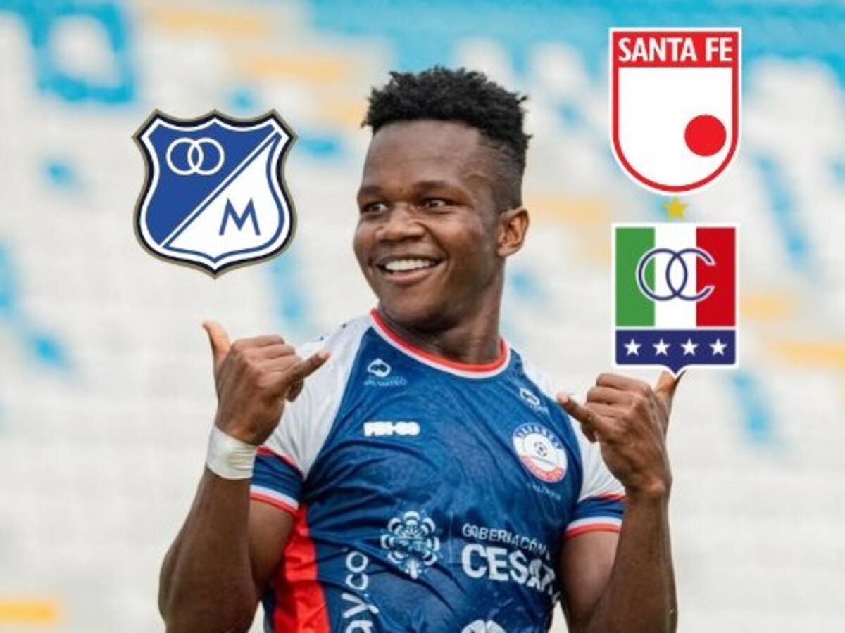 Millonarios, Santa Fe y Once Caldas se pelean por el fichaje de figura de Alianza