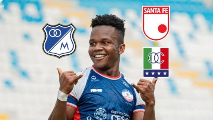 Millonarios, Santa Fe y Once Caldas se pelean por el fichaje de figura de Alianza
