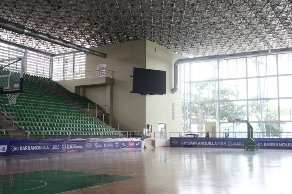Estadio de Basketball Elias Chewing. 