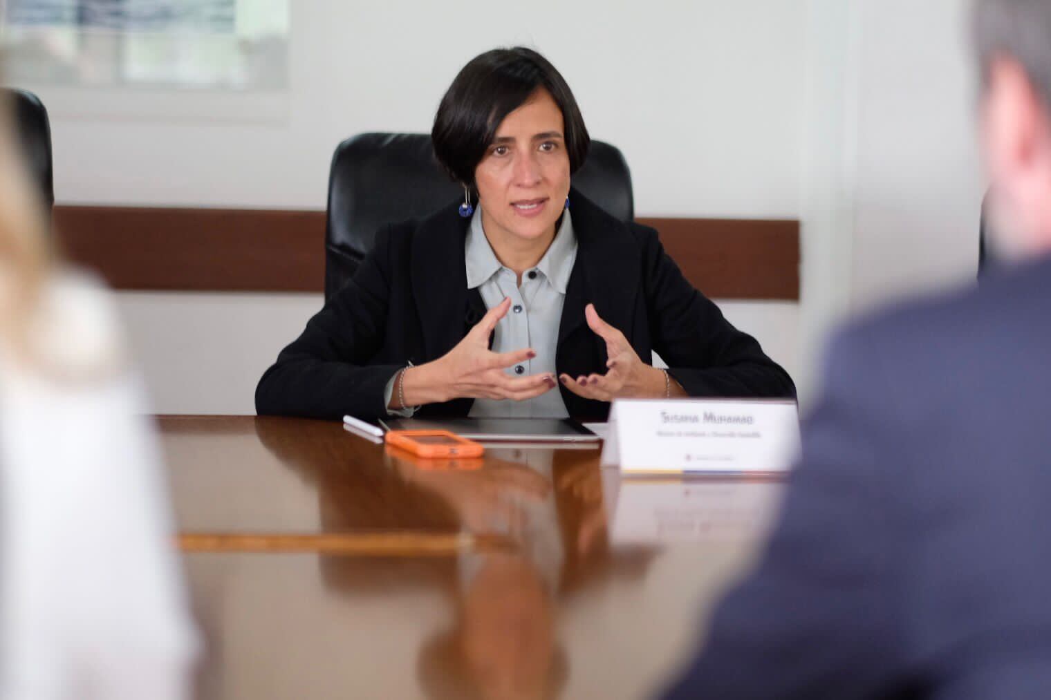 Susana Muhamad. Cortesía: Minambiente.