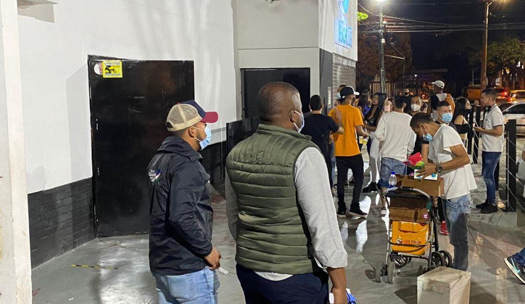 Imágenes del operativo