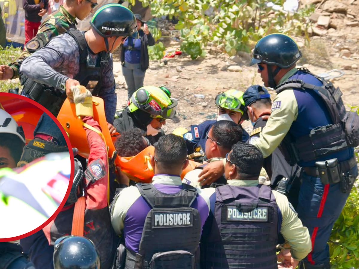 Moisés, el menor de 11 años rescatado con vida por Colombia en Venezuela tras 6 horas de operación