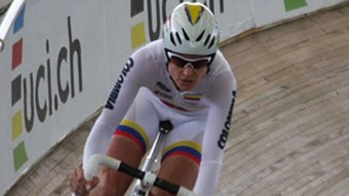 Maria Luisa Calle ganó medalla de plata en la parada mundial de pista en Aguascalientes