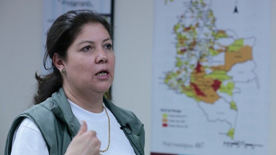 Alejandra Barrios, directora de la MOE. Foto: Colprensa