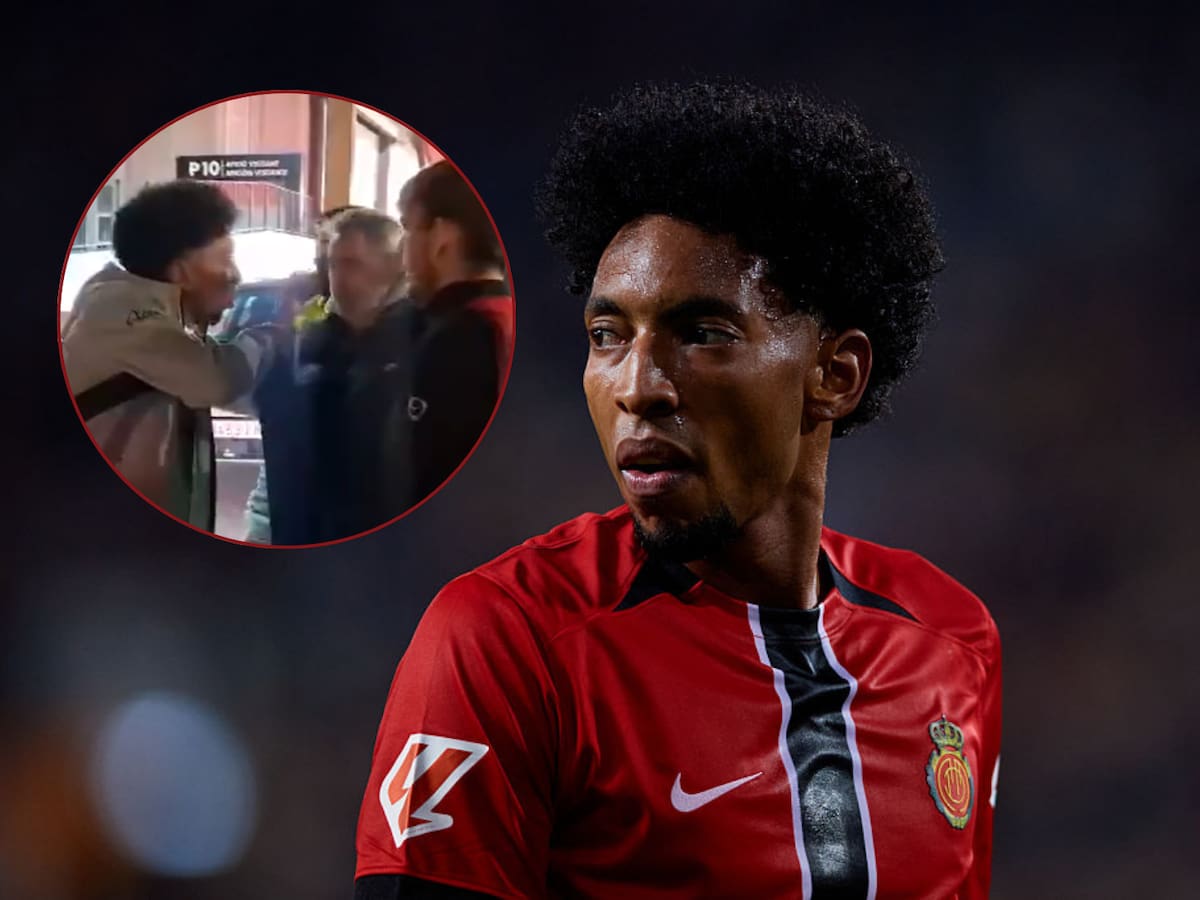 Así fue como Johan Mojica explotó contra hincha del Mallorca: “No me grite que usted no es mi papá”
