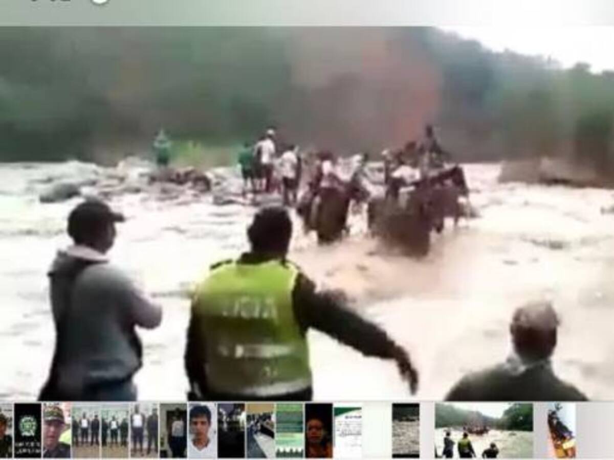 Rescatan excursionistas de la creciente del río Guadalajara