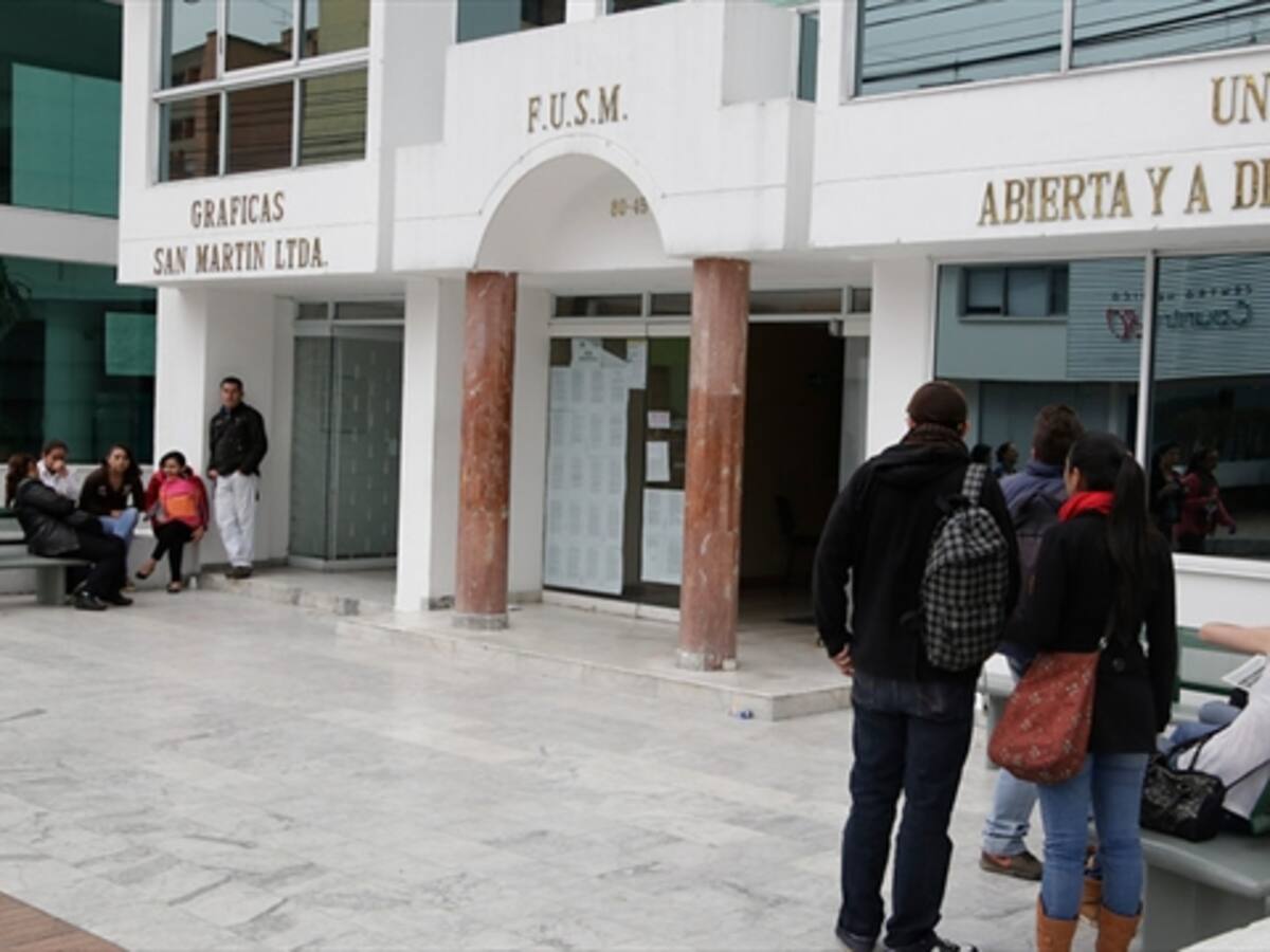 Estudiantes de la San Martín piden a Gobierno reversar intervención