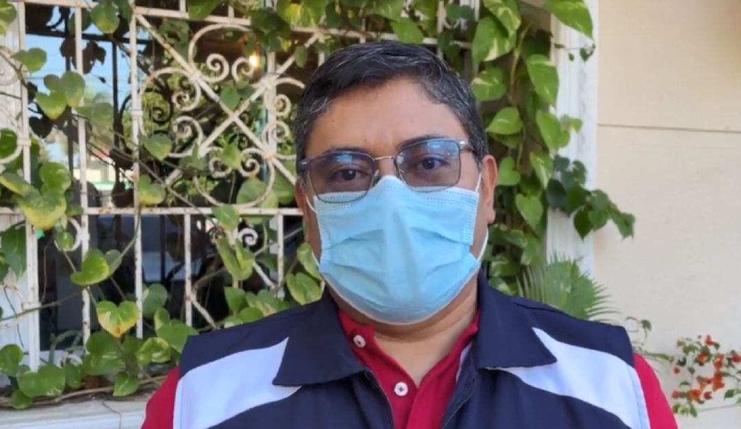 Secretario de Salud, Humberto Mendoza.