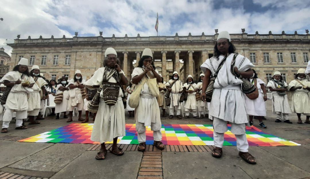 Mamos Mayores indígenas de la Sierra Nevada de Santa Marta 