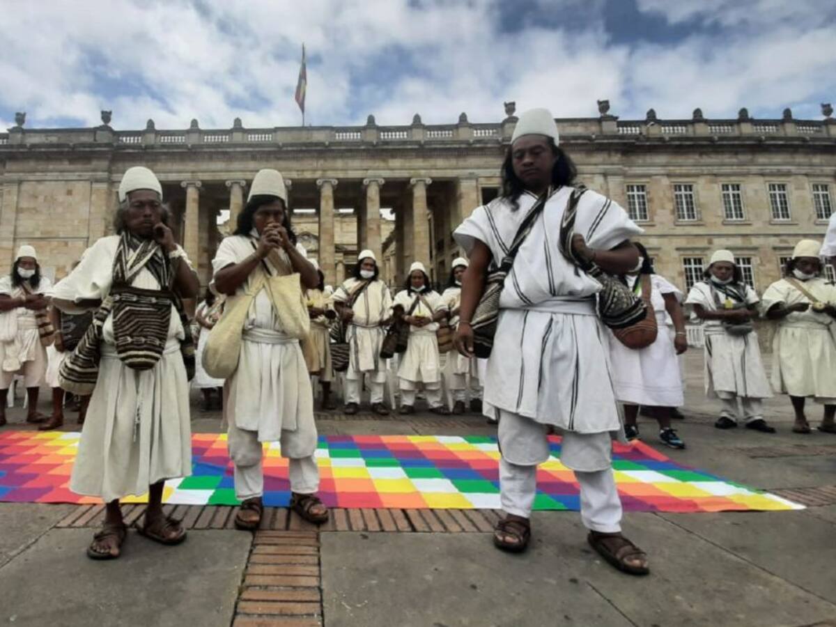 Mamos Mayores de la Sierra Nevada de Santa Marta llegaron a Bogotá