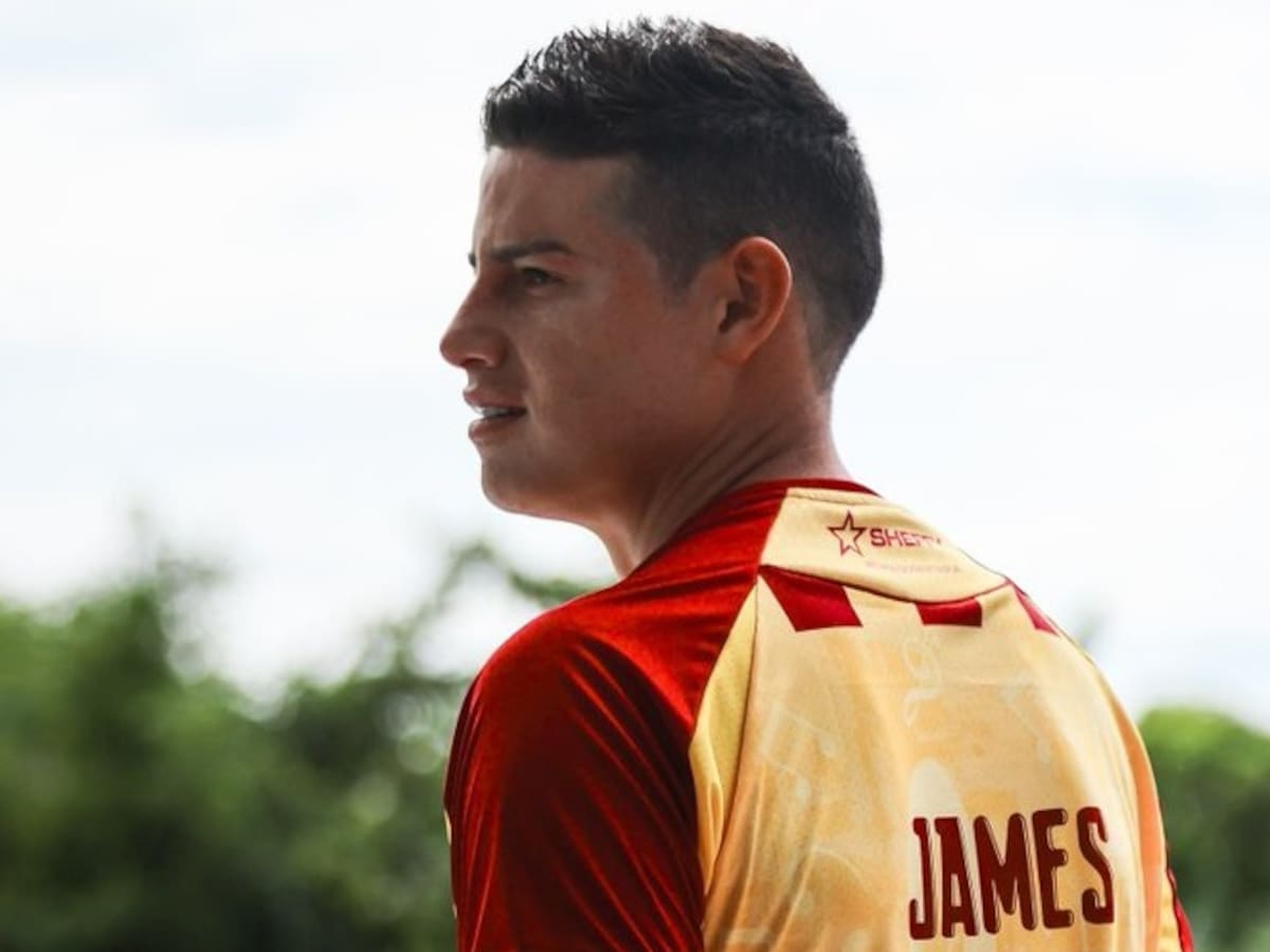 James Rodríguez se viste con la ‘10′ del Deportes Tolima