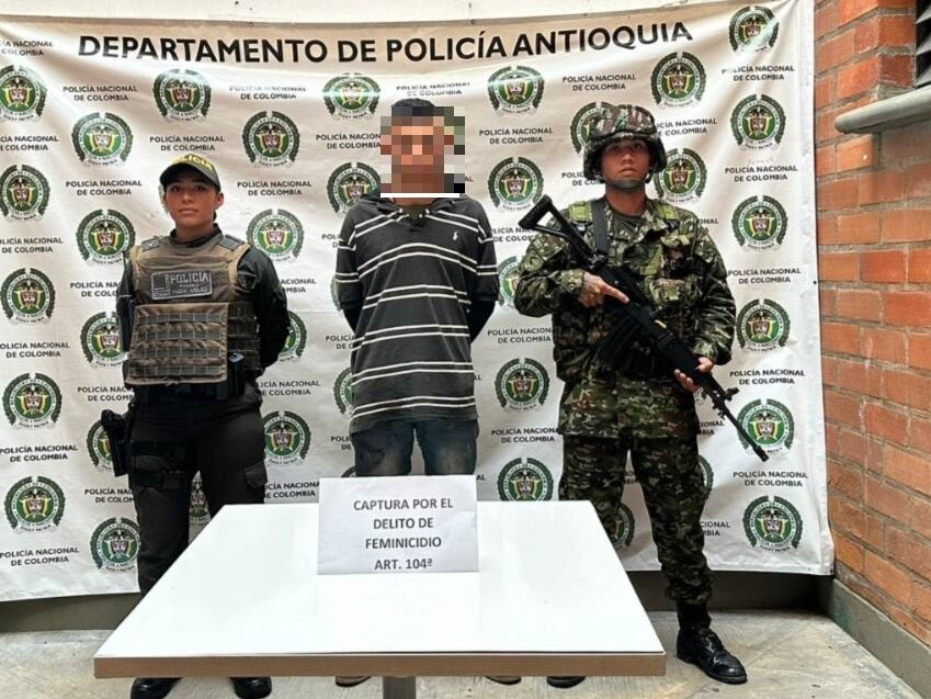 Capturado por feminicidio- foto fiscalía