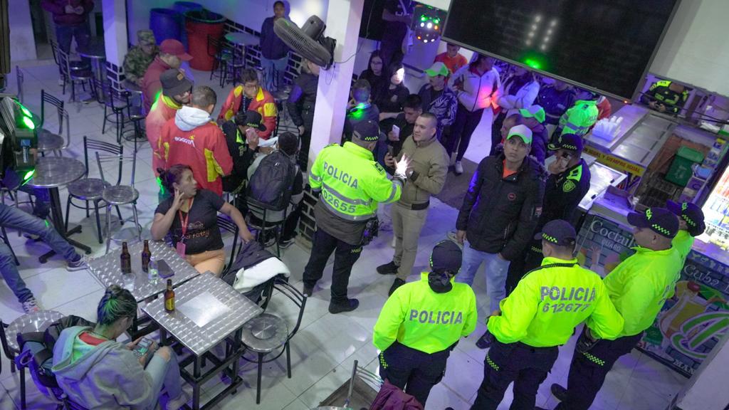 Operativo en Ciudad Bolívar: 112 establecimientos sellados y 16 personas capturadas