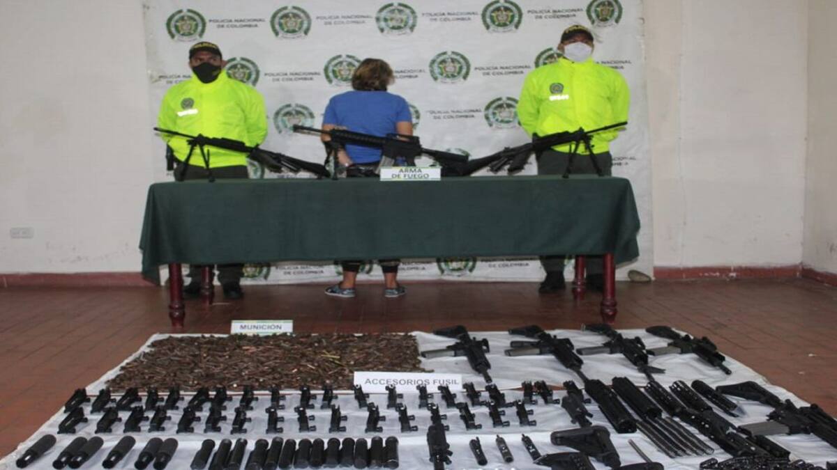 Material de guerra fue encontrado en una vivienda del centro de Cali