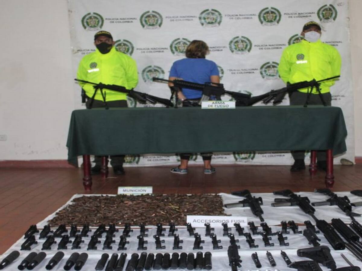 Material de guerra fue encontrado en una vivienda del centro de Cali