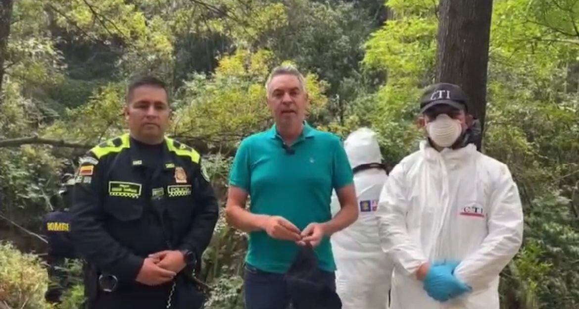 Alcalde de Pamplona Klaus Faber Mogollón confirma aparición de un cuerpo.