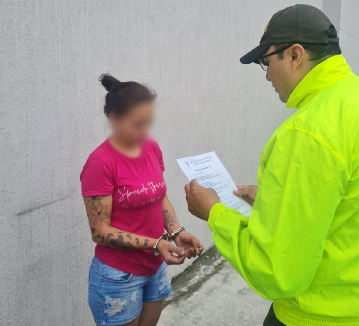 operación “Medusa” deja 8 capturas en Neiva. Foto Policía Metropolitana