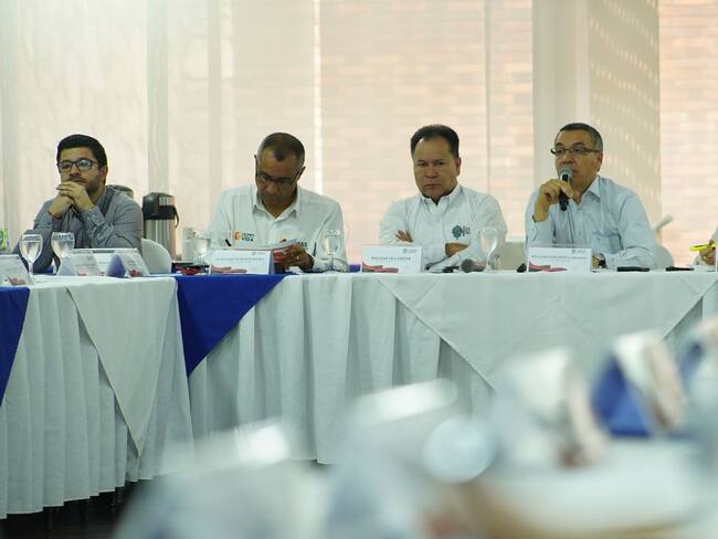 Ministro de transporte en Cúcuta. Foto: @MinTransporteCo
