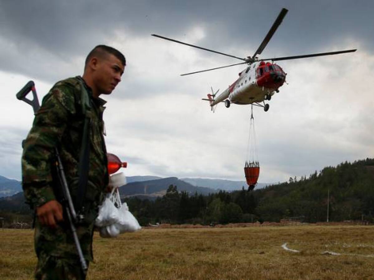 Gestión del Riesgo atiende 14 incendios forestales en cinco departamentos