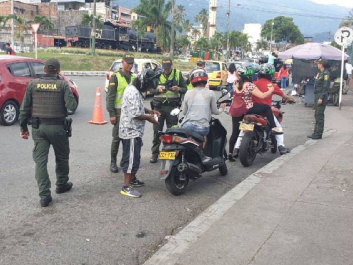 Se acaban los operativos de tránsito que generan trancones en Pereira