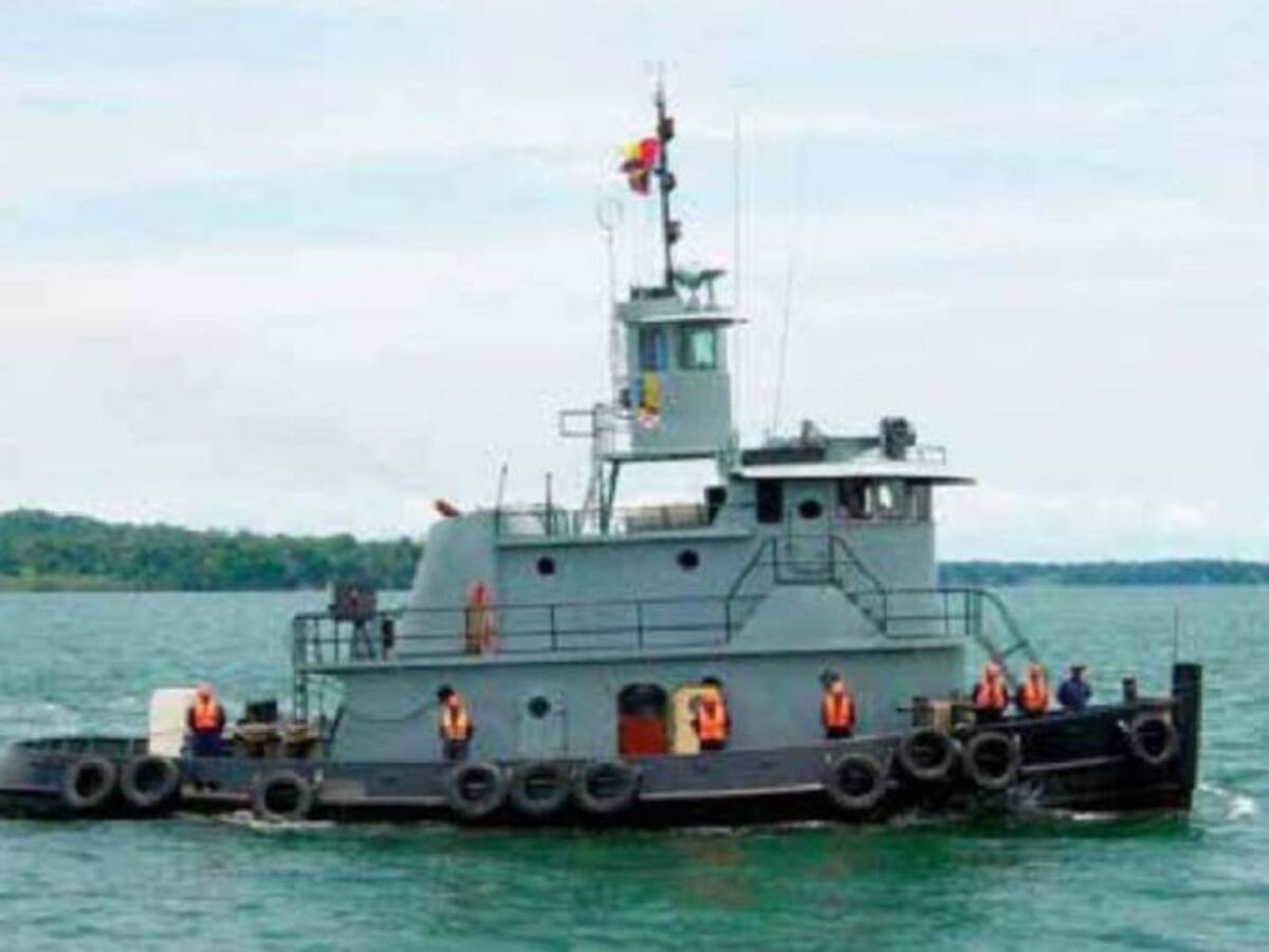 Buque de la Armada naufrago y se hundió en aguas del Pacífico