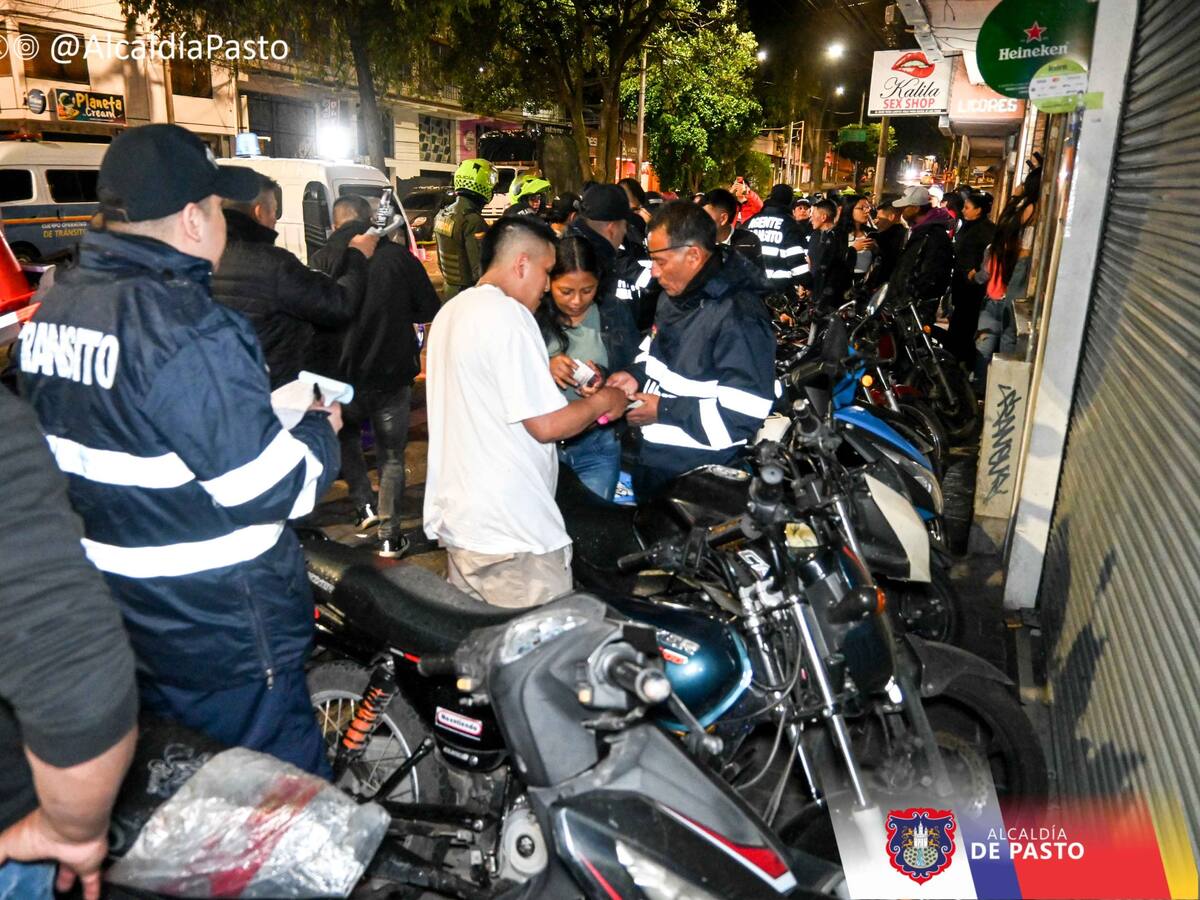 Mas de cien vehículos inmovilizados en Pasto durante la celebración del día del padre