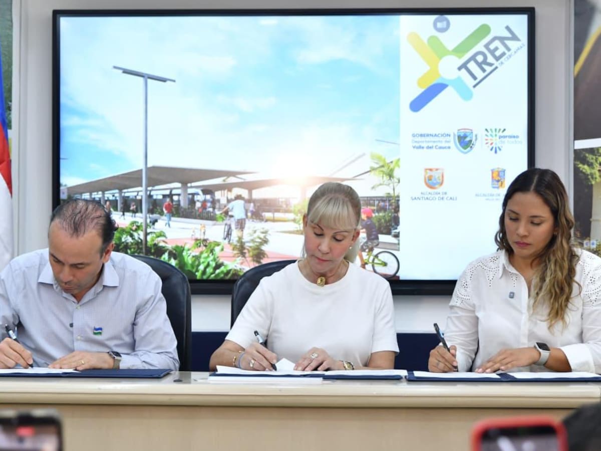 Cali, Jamundí y el Valle aseguraron el 30% del Tren de Cercanías y llaman a la Nación a que aporte