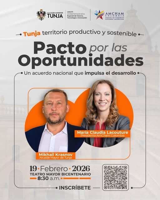 «Pacto por las Oportunidades» busca fortalecer el emprendimiento en Tunja