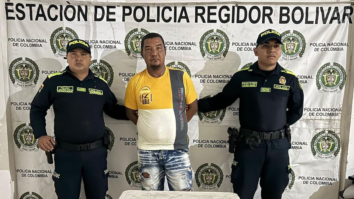 Capturado hombre con condena vigente desde hace siete años en el sur de Bolívar