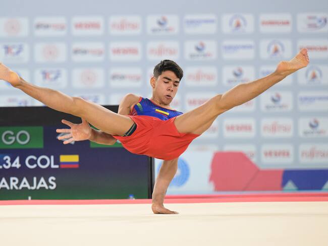 Ángel Barajas está haciendo historia en el Mundial Juvenil de Gimnasia / @gymnastics