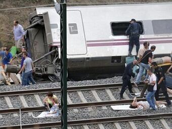 Tren de Santiago de Compostela. Foto: EFE
