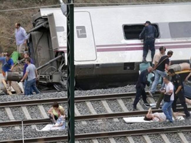 Tren de Santiago de Compostela. Foto: EFE