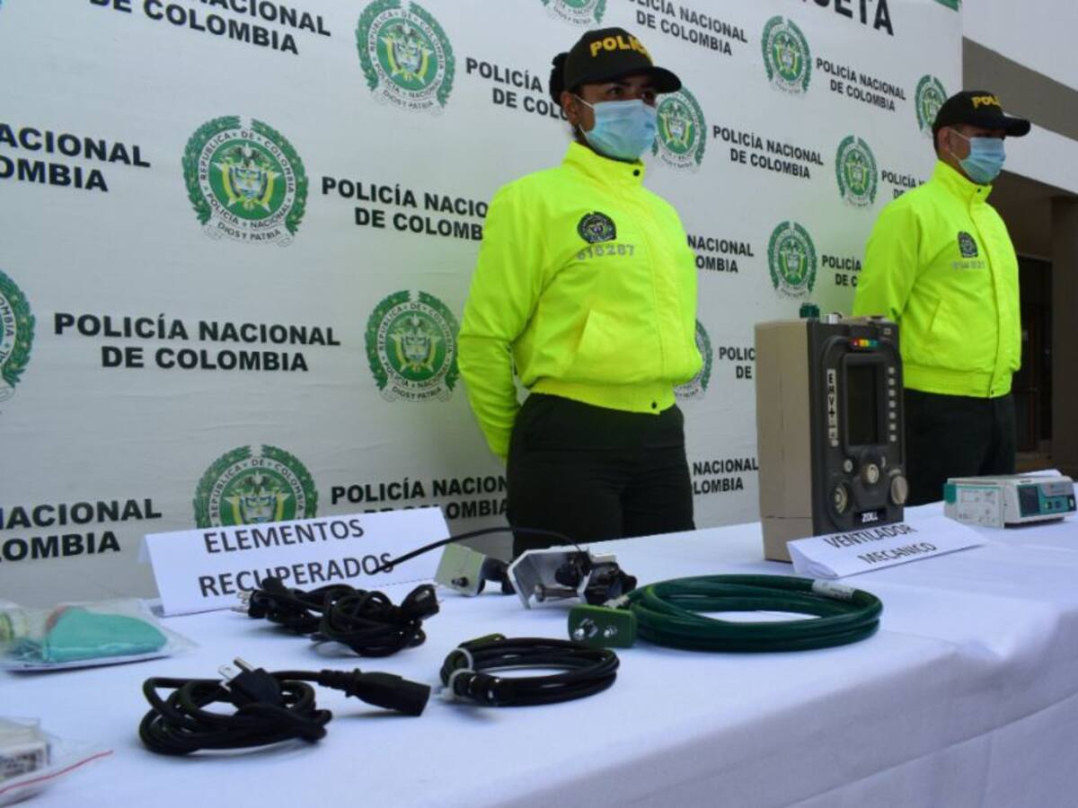 Instrumentos hospitalarios hurtados en Florencia, fueron recuperados