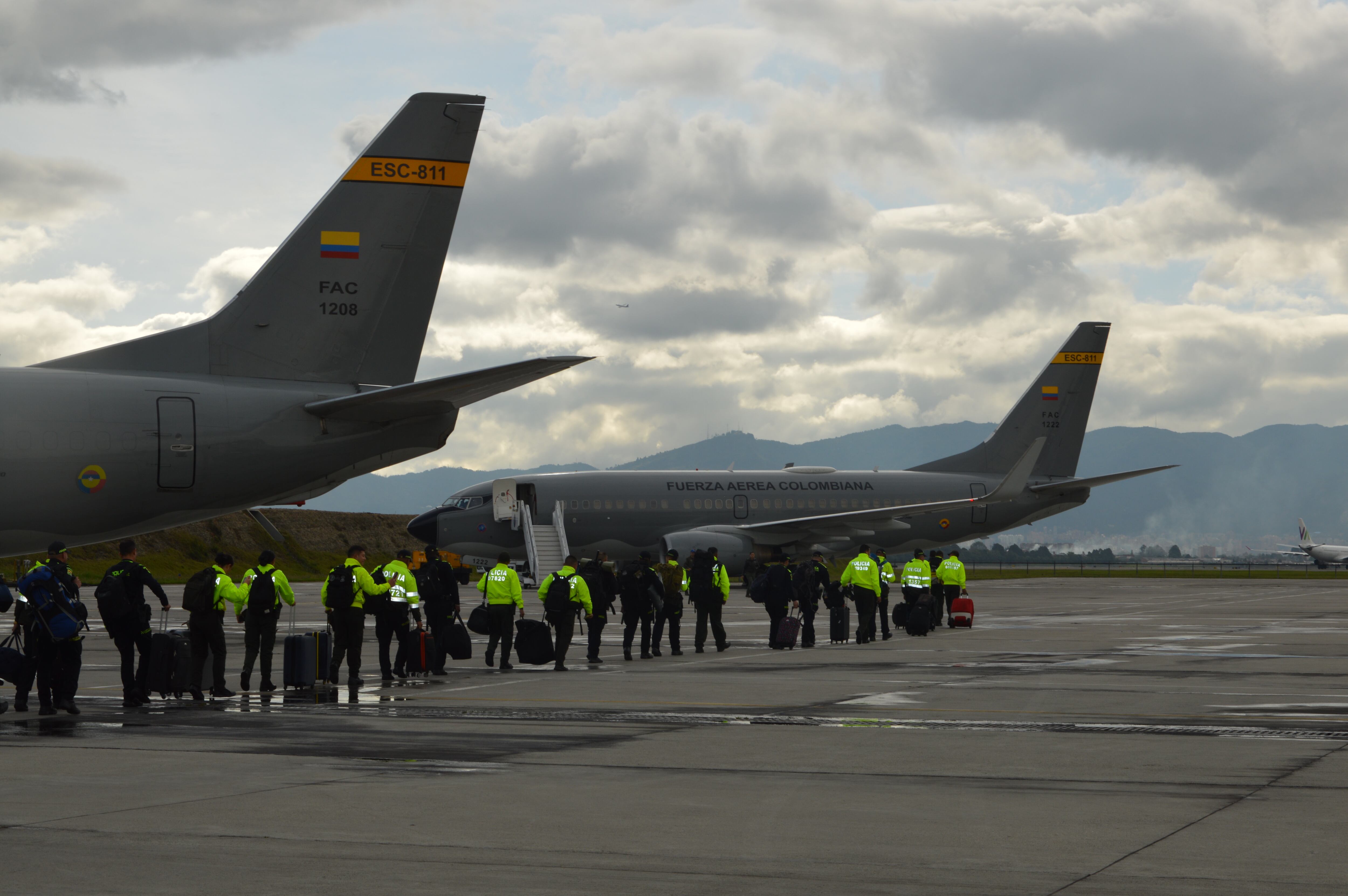 Cortesía: Fuerza Aeroespacial Colombiana.