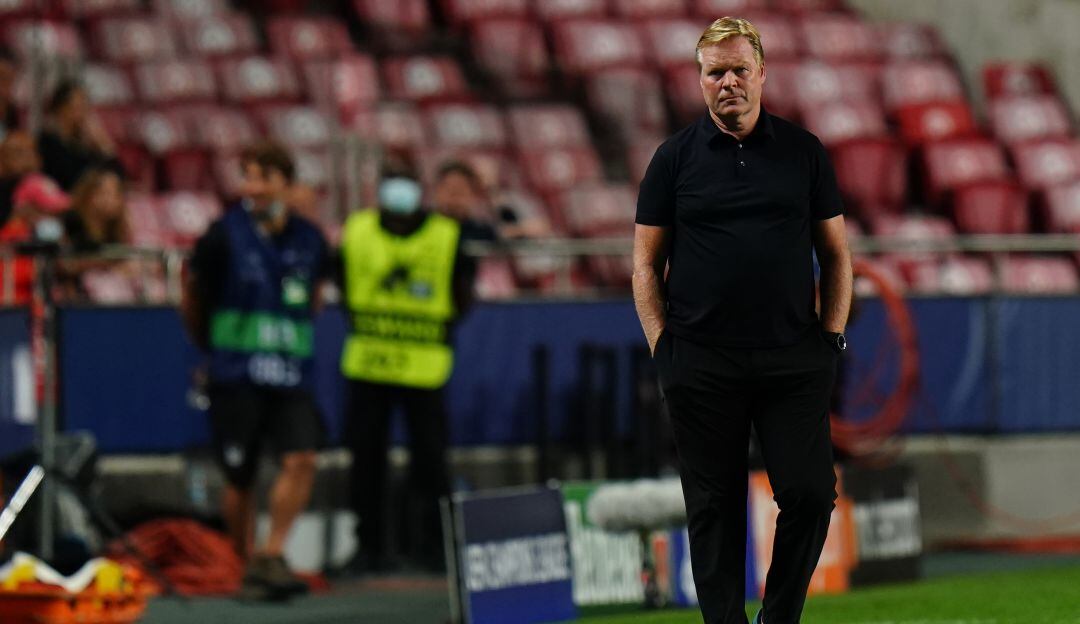 Ronald Koeman, DT del Barcelona.