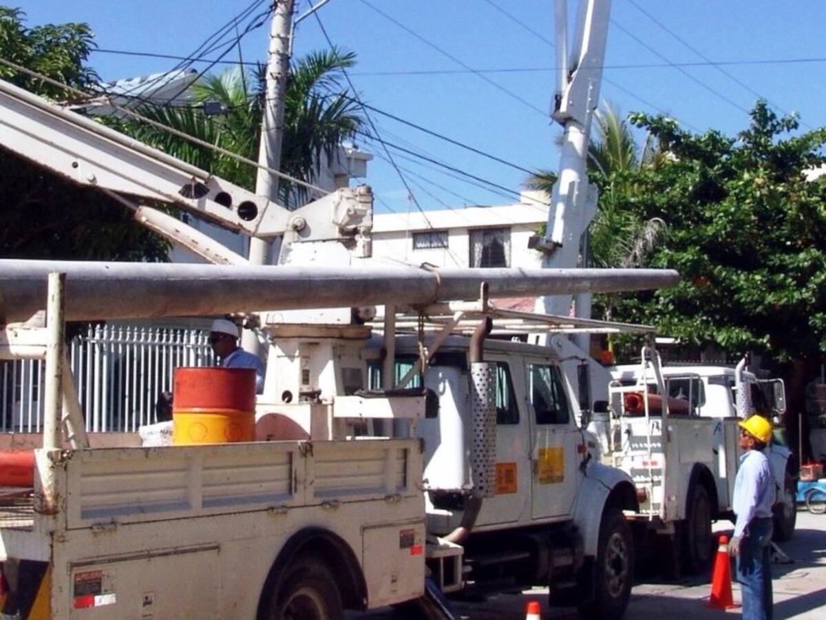 Programación de suspensiones de energía del miércoles en Bolívar