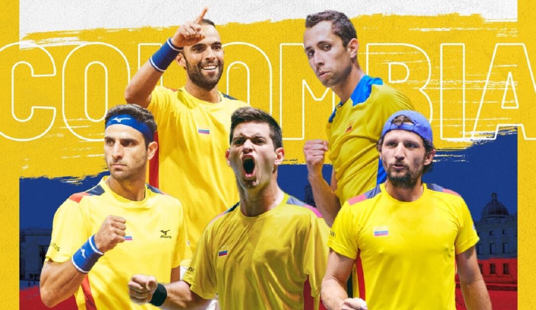 Nómina de Colombia para la serie de Copa Davis ante Turquía.