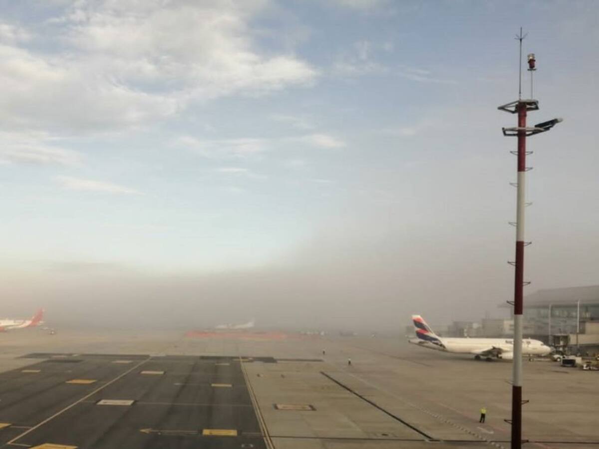 Afectados vuelos en El Dorado por condiciones meteorológicas